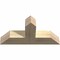 Ekena Millwork Portland Rough Sawn Timber Gable Bracket, Douglas Fir, 36"W x 18"H x 6"D x 6"F, 12/12 Pitch GBW036X18X0606POR00RDF - alternate 3